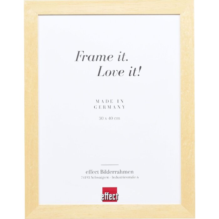 Зеркало на стену Effect Profil 55, натуральное, 18x24 см