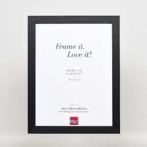 Зеркало на стену Effect Profil 55 черное 21x29,7 см