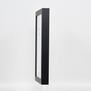 Фоторамка Effect из алюминия, профиль 55, черная, 24x30 см