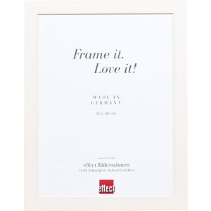 Зеркало на стену Effect Профиль 55 белое 30x45 см