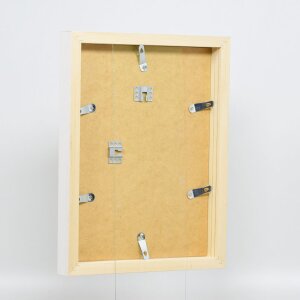 Зеркальный профиль 55, белый, 40x40 см — для стен