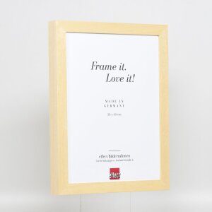 Ефектна деревяна рама профіль 55 трикотажна рама 50x70 см натуральне художнє скло