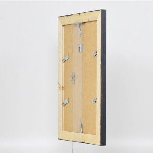 Эффектная деревянная фоторамка 2240 черная 50x50 см акриловое стекло музейного качества