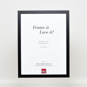 Ефектна деревяна рамка Top Cube 10x15 см з чорного акрилового скла музейної якості