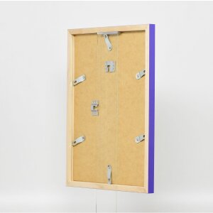 Ефектна деревяна рамка Top Cube 21x28 см фіолетовий акрилове скло музейної якості