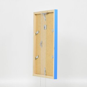 Эффектная деревянная рама Top Cube 25x60 см голубое акриловое стекло музейного качества