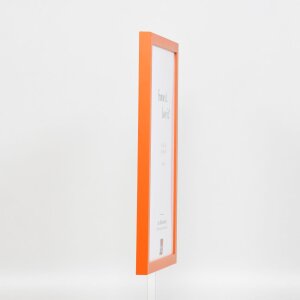 Эффектная деревянная рама Top Cube 50x100 см оранжевый акриловое стекло музейного качества