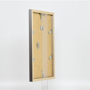 Ефектна деревяна рама Top Cube 50x75 см платинове акрилове скло музейної якості