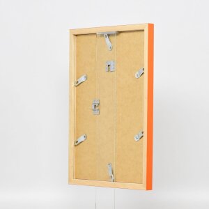Ефектна деревяна рама Top Cube 60x60 см помаранчева акрилове скло музейної якості