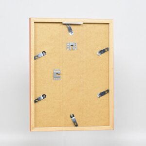 Ефектна деревяна рама Top Cube 60x60 см помаранчева акрилове скло музейної якості