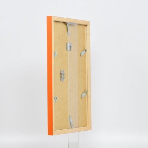 Ефектна деревяна рама Top Cube 60x60 см помаранчева акрилове скло музейної якості