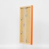 Ефектна деревяна рама Top Cube 60x60 см помаранчева акрилове скло музейної якості