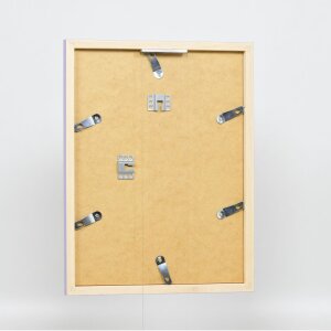 Ефектна деревяна рамка Top Cube 14.8x21 см бузкове акрилове скло музейної якості