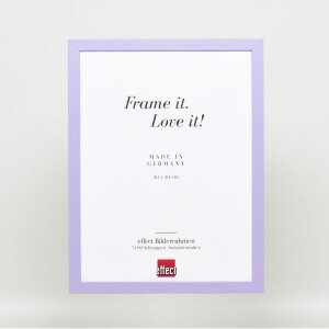 Ефектна деревяна рамка Top Cube 14.8x21 см бузкове акрилове скло музейної якості