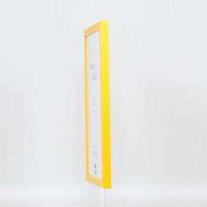 Ефектна деревяна рама Top Cube 30,5x91,5 см жовте акрилове скло музейної якості