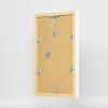 Ефектна деревяна рамка Top N біла 13x13 см акрилове скло музейної якості