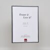 Эффектная пластиковая рама Арт-антрацит 21x29,7 см музейное стекло