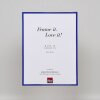 Эффектная пластиковая рама Художественный синий 40x50 см музейное стекло