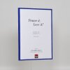 Ефектна пластикова рамка Art blue 50x100 см музейне скло