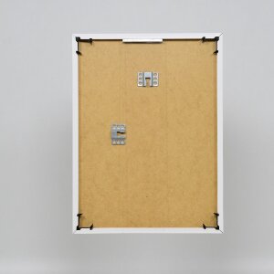 Ефектна пластикова рамка Art white 70x100 см музейне скло