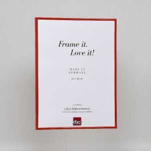 Ефектна пластикова рамка Art red 61x91,5 см музейне скло