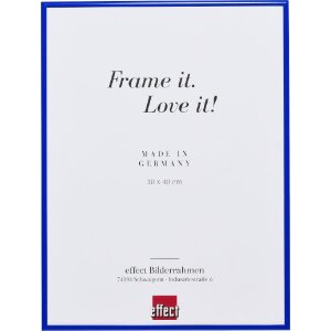 Фоторамка Effect из алюминия 40x60 см с синим покрытием и...