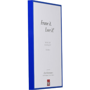 Фоторамка Effect из алюминия 50x65 см с синим музейным стеклом