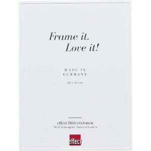 Фоторамка Effect из алюминия Quadro 59,4x84,1 см белая с...