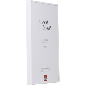 Фоторамка Effect из алюминия Quadro 59,4x84,1 см белая с музейным стеклом