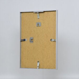 Фоторамка Effect из алюминия, серия 2, музеальное стекло, серебро, 50x75 см