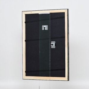 Фоторамка з дерева Profil 40 Платина 13x13 см, музеївське скло