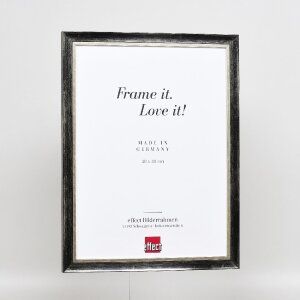 Фоторамка з дерева Profil 40 Платина 13x13 см, музеївське скло