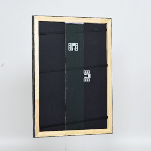 Фоторамка Effect из дерева, профиль 40, серебро, 20x20 см, музеевское стекло