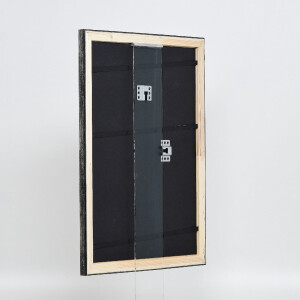 Фоторамка Effect из массива дерева, профиль 40, Платина, 30x45 см, музея стекло