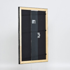 Фоторамка Effect из дерева, профиль 40, серебро, 45x60 см, музеевое стекло