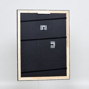 Фоторамка Effect из дерева профиль 40 Платина 50x50 см с музейным стеклом