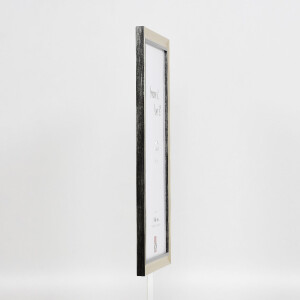 Фоторамка Effect из дерева профиль 40 серебро 50x65 см с музеальным стеклом