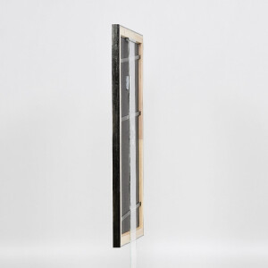 Фоторамка Effect из дерева, профиль 40, цвет Платина, 59,4x84,1 см, музеевское стекло