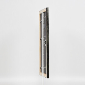 Фоторамка Effect из дерева, профиль 40, цвет Платина, 59,4x84,1 см, музеевское стекло