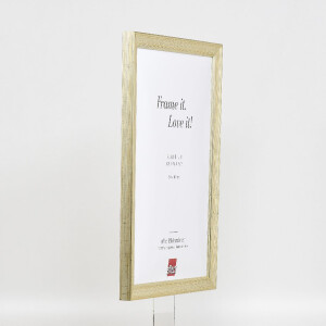 Фоторамка Effect из дерева, профиль 41, антиксеребро, 20x30 см, музеевское стекло