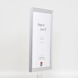 Фоторамка Effect из дерева Профиль 41 Серебро 40x50 см с музейным стеклом