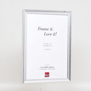 Фоторамка Effect из дерева профиль 41 серебро 50x65 см музейное стекло