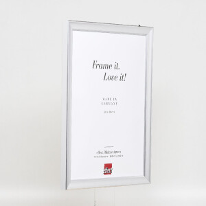 Фоторамка Effect из дерева профиль 41 серебро 60x90 см музейное стекло