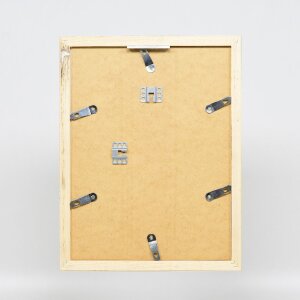 Фоторамка Effect из дерева, профиль 41, серебряная, 62x93 см, музеевое стекло