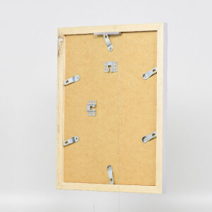 Фоторамка Effect из дерева профиль 41 серебристая 70x70 см с музеем стеклом