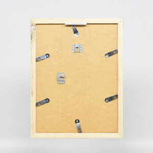 Фоторамка Effect из дерева профиль 41 серебристая 70x70 см с музеем стеклом