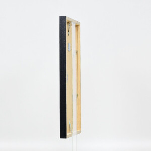 Фоторамка Effect с деревянным профилем 42, музеевское стекло, серебро