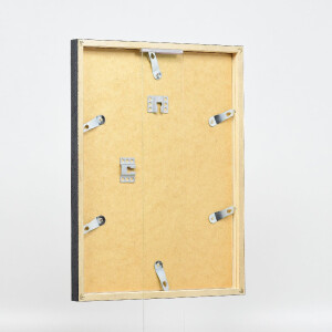 Фоторамка Effect из дерева с профилем 42, музеальное стекло, серебро, 50x70 см