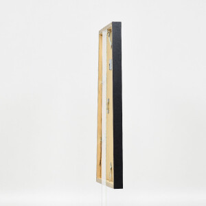 Фоторамка Effect из дерева с профилем 42, музеевое стекло, антрацит, 60x80 см