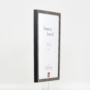 Фоторамка Effect из дерева 42, музеевское стекло, антрацит, 70x100 см